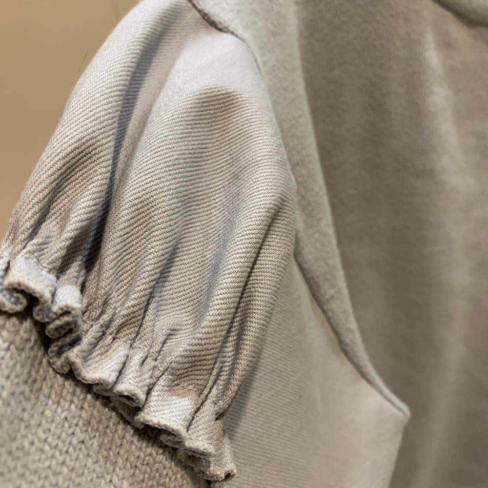 ADEAM Ruched Cropped Cardigan - Picture 4 of 9